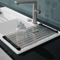 Villeroy & Boch Accesorios - Rejilla Enrollable 445x450 Mm, Acero Inoxidable Cepillado 9K0800K1 -Cocina Tienda De Ventas 7d0b8e6e4c121717b94001d9