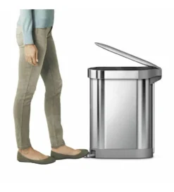 Simplehuman Cubos De Basura - Cubo De Basura Slim 45 L, Acero Inoxidable Cepillado CW2044 14 Simplehuman Cubos De Basura - Cubo De Basura Slim 45 L, Acero Inoxidable Cepillado CW2044 -Cocina Tienda De Ventas 7febcdfd5d32dfd2efeba28b