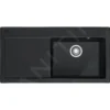 Franke Mythos - Fregadero Cerámico MTK 611-100/7, 1000x510 Mm, Anthrazit Matt 124.0380.247