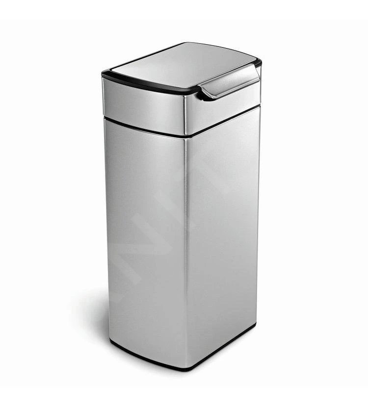 Simplehuman Cubos De Basura - Cubo De Basura 40 L, Touch-bar, Acero Inoxidable Cepillado CW2014 1 Simplehuman Cubos De Basura - Cubo De Basura 40 L, Touch-bar, Acero Inoxidable Cepillado CW2014