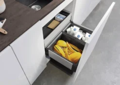 Blanco Select - Cubo De Basura Empotrado, Con Compartimento, Capacidad 49 L 526208 -Cocina Tienda De Ventas 859b567be05e2c2d7cb3c3a3