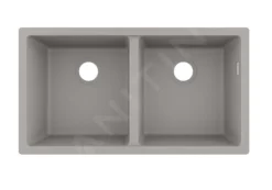 Hansgrohe Fregaderos - Fregadero De Granito Bajo Encimera S510-U770, Gris Hormigón 43434380