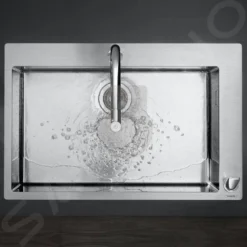 Hansgrohe Fregaderos - Conjunto De Fregadero Y Grifo C71-F660-08, Aspecto De Acero Inoxidable 43202800 -Cocina Tienda De Ventas 8a128fb1ecc5124ae57b11bf