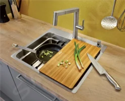 Blanco Accesorios - Tabla De Cortar Para Fregadero, Fresno 230700 -Cocina Tienda De Ventas 8bbe809614b911a76178cc4c