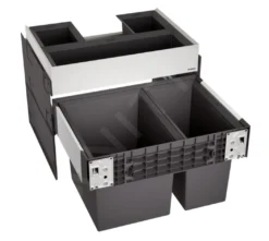 Blanco Select - Cubo De Basura Empotrado, Con Compartimento, Capacidad 49 L 526208