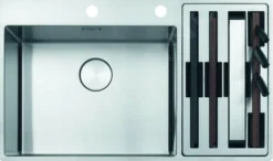 Franke Box Center - Fregadero BWX 220/620-54-27/2, 860x510 Mm, Acero Inoxidable 127.0538.259 -Cocina Tienda De Ventas 8c21eed9d848b405daa1fbf7