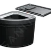 Franke Sortery - Cubo De Basura Integrado 45, Negro 121.0307.565