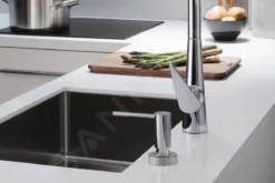 Hansgrohe Accesorios - Dispensador De Jabón Líquido, Cromo 40448000 -Cocina Tienda De Ventas 8e2bff844d07c32c56ac781e