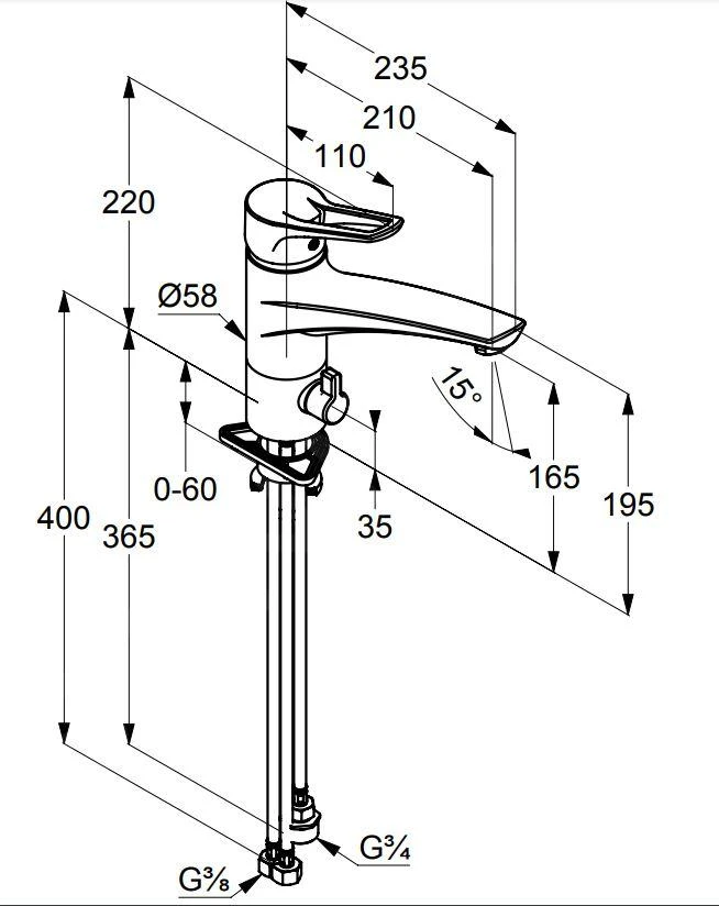 Kludi Mx - Grifo Monomando De Fregadero, Con Conexión Para Lavadora, Cromo 399060562 2 Kludi Mx - Grifo Monomando De Fregadero, Con Conexión Para Lavadora, Cromo 399060562 - Imagen 2