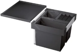 Blanco Flexon II - Cubo De Basura Extraíble, Capacidad 35 L 521470