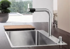 Blanco Vonda - Grifo De Fregadero, Cromo 518434 -Cocina Tienda De Ventas 92e185b3b40a74b51534255d