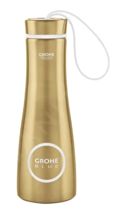 Grohe Blue Home - Botella Termo, 450 Ml, Cool Sunrise Cepillado 40848GN0