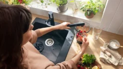 Hansgrohe Zesis M33 - Grifo De Fregadero 150, Con Ducha Extraíble, Negro Matee 74800670 -Cocina Tienda De Ventas 94cc0f5d851446ca98e1ca9b 1