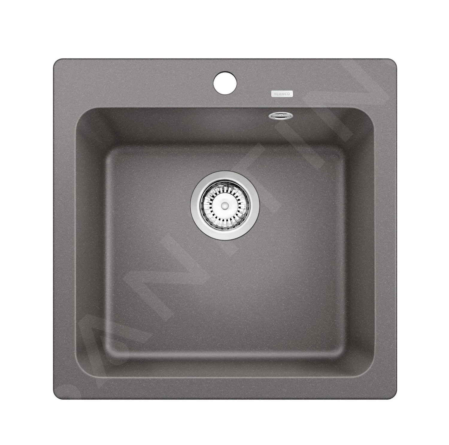 Blanco Naya 5 - Fregadero De Silgranite, 515x510 Mm, Aluminium 526581 1 Blanco Naya 5 - Fregadero De Silgranite, 515x510 Mm, Aluminium 526581