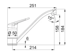 Franke Grifería - Grifo De Fregadero FC 9541.901, Negro Mate 115.0659.961 -Cocina Tienda De Ventas 95d2955af6318eca2cb4710b