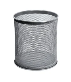 Sanela Cestas De Alambre - Cubo De Basura, 21 L, Blanco SLZN 97A