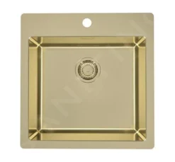 Alveus Pure Monarch - Fregadero 515x525 Mm, Gold 1106867