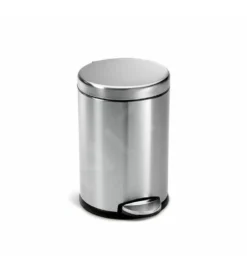 Simplehuman Cubos De Basura - Cubo De Basura 4,5 L, Acero Inoxidable Cepillado CW1852CB