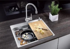 Blanco Accesorios - Tabla De Cortar Para Fregadero, Fresno 230700 -Cocina Tienda De Ventas 9740242ebaef75a76019f40e