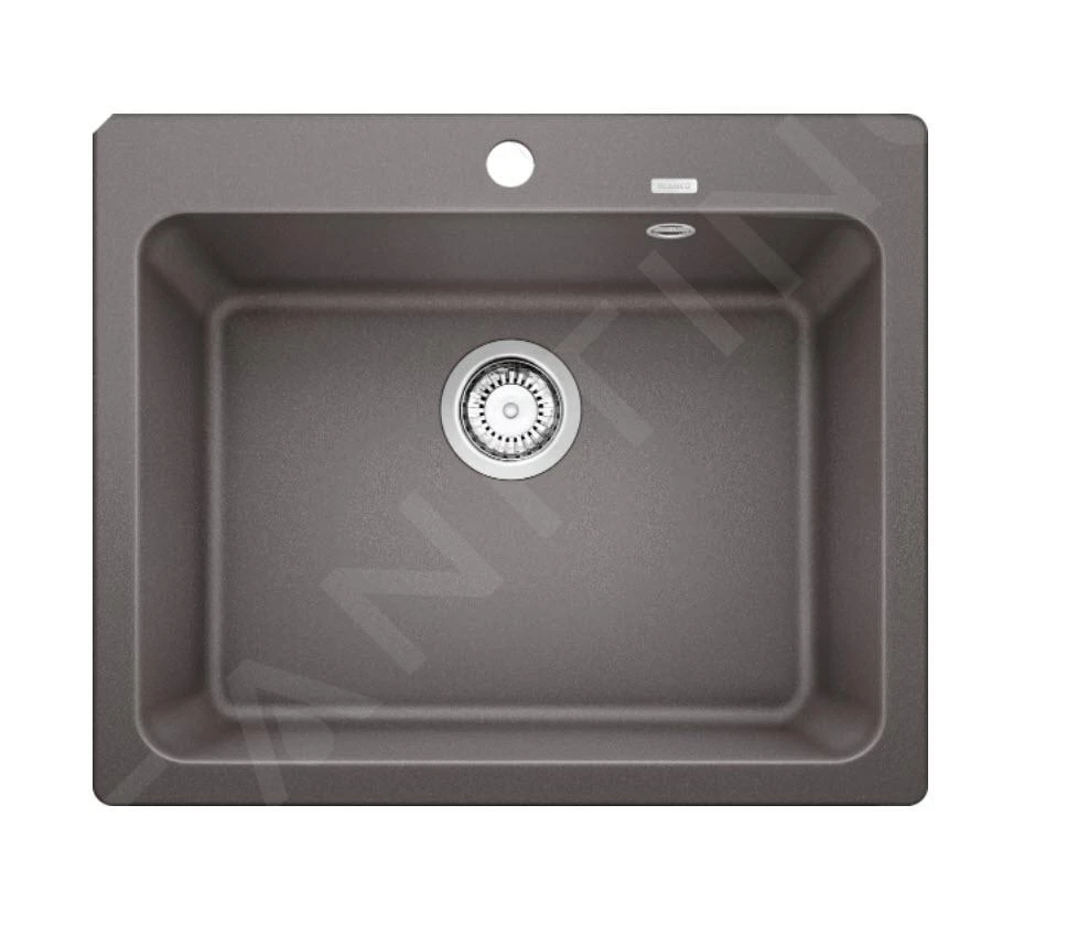 Blanco Naya 6 - Fregadero De Silgranite, 615x510 Mm, Aluminium 519640 1 Blanco Naya 6 - Fregadero De Silgranite, 615x510 Mm, Aluminium 519640