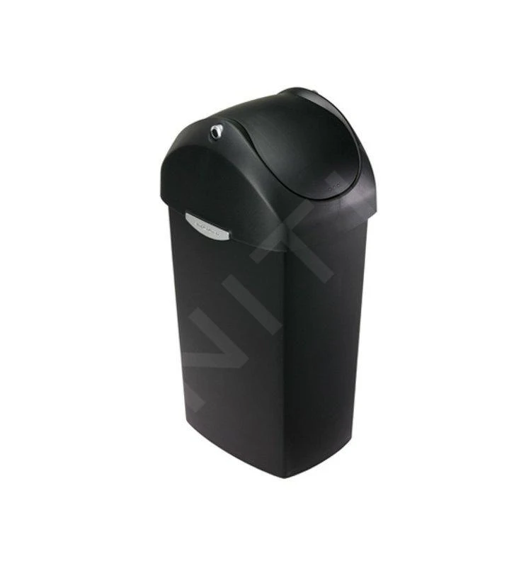 Simplehuman Cubos De Basura - Cubo De Basura 60 L, Negro CW1333