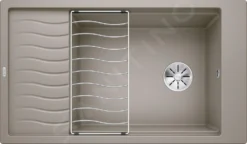 Blanco Elon XL 8 - Fregadero De Silgranite, 860x500 Mm, Con Accesorios, InFino, Tartufo 524867