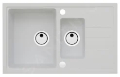 Alveus Intermezzo - Fregadero De Granito 780x480 Mm, Arctic 1117051