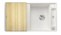 Blanco Axia III 5 - Fregadero De Silgranite, 905x500 Mm, Con Control De Desagüe Y Accesorios, InFino, Blanco 523228 -Cocina Tienda De Ventas 9dd6f491409fb741f2db35b2