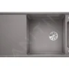 Blanco Axia III XL 6 - Fregadero De Silgranite, 1000x510 Mm, Con Accesorios, InFino, Aluminium 523502