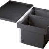 Blanco Flexon II - Cubo De Basura Extraíble, Con Separación, Capacidad 49 L 521471