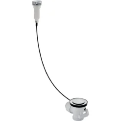 Geberit Accesorios - Conexión De Desagüe De Fregadero, Con Control Giratorio G 1 1/2, Cromo Brillante 152.931.20.1