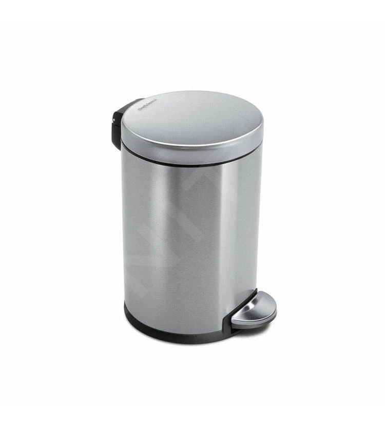 Simplehuman Cubos De Basura - Cubo De Basura 4,5 L, Acero Inoxidable Cepillado CW1852CB 3 Simplehuman Cubos De Basura - Cubo De Basura 4,5 L, Acero Inoxidable Cepillado CW1852CB - Imagen 3