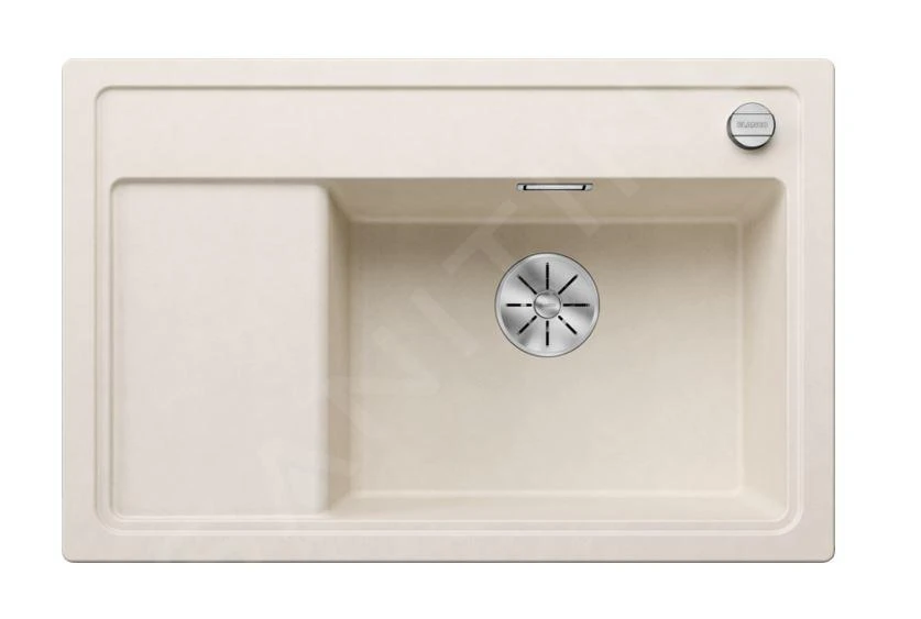 Blanco Zenar XL 6 - Fregadero De Silgranite, 780x510 Mm, Con Control De Desagüe, InFino, Blanco Suave 527185 1 Blanco Zenar XL 6 - Fregadero De Silgranite, 780x510 Mm, Con Control De Desagüe, InFino, Blanco Suave 527185