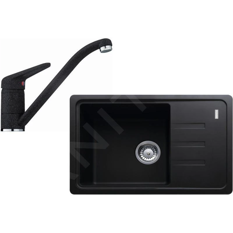 Franke Conjuntos De Cocina - Conjunto De Cocina G117, Fregadero De Fragranite BSG 611-62, ónix + Grifo FC 9541.071, ónix 114.0440.698 1 Franke Conjuntos De Cocina - Conjunto De Cocina G117, Fregadero De Fragranite BSG 611-62, ónix + Grifo FC 9541.071, ónix 114.0440.698