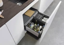 Blanco Select - Cubo De Basura Empotrado, Con Compartimento, Capacidad 46 L 526210 -Cocina Tienda De Ventas a43c9931a72002a8d0a2d7dc