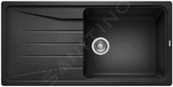 Blanco Sona XL 6 - Fregadero De Silgranite, 1000x500 Mm, Negro 525977