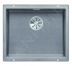 Blanco Subline 500 - Fregadero De Silgranite, 530x460 Mm, InFino, Aluminio 523434