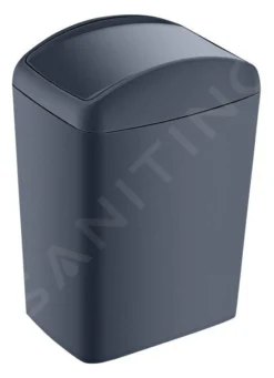 Aqualine Accesorios - Cubo De Basura Soft, 5 L, Antracita TRN-187-04