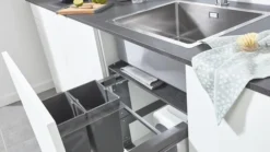 Grohe Blue Home - Cubo De Basura Extraíble 300 Mm, Dividido 15/15 L 40855000 -Cocina Tienda De Ventas b4c685cdd55bbe1b4a548b19