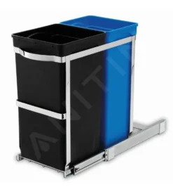 Simplehuman Cubos De Basura - Cubo De Basura Extraíble, Dividido 20/15 L CW1016