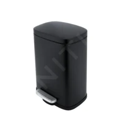 Nimco Cubos De Basura - Cubo De Basura 5 L, Negro Mate KOS 8005-90