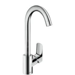 Hansgrohe Logis - Grifo Monomando De Fregadero 260, Cromo 71835000