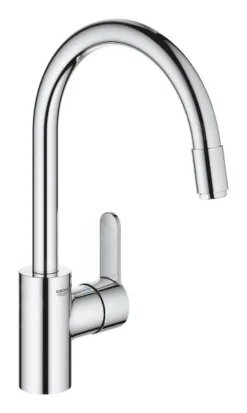 Grohe Eurostyle Cosmopolitan - Grifo De Fregadero Con Ducha Extraíble, Cromo 31126004