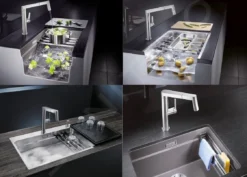 Blanco Etagon 6 - Fregadero De Silgranite, 600x510 Mm, Con Correderas, InFino, Antracita 524529 -Cocina Tienda De Ventas bccf5d752b3def82cfc55c5e