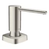Hansgrohe Accesorios - Dispensador De Jabón Líquido, Acero Inoxidable 40468800