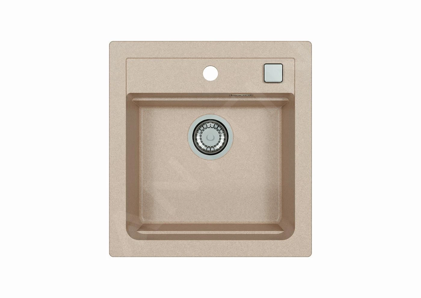 Alveus Atrox - Fregadero De Granito 470x500 Mm, Con Control De Desagüe, Terra 1131987 1 Alveus Atrox - Fregadero De Granito 470x500 Mm, Con Control De Desagüe, Terra 1131987