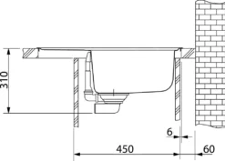 Franke Basis - Fregadero De Fragranite BFG 611-62, 620x500 Mm, ónix 114.0285.105 -Cocina Tienda De Ventas c4aa75388ea8b3cdb8dc7e41