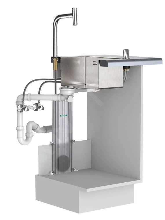 Hansgrohe Fregaderos - Conjunto Fregadero Y Grifo C51-F660-07, Negro Grafito/cromo 43218000 5 Hansgrohe Fregaderos - Conjunto Fregadero Y Grifo C51-F660-07, Negro Grafito/cromo 43218000 - Imagen 5