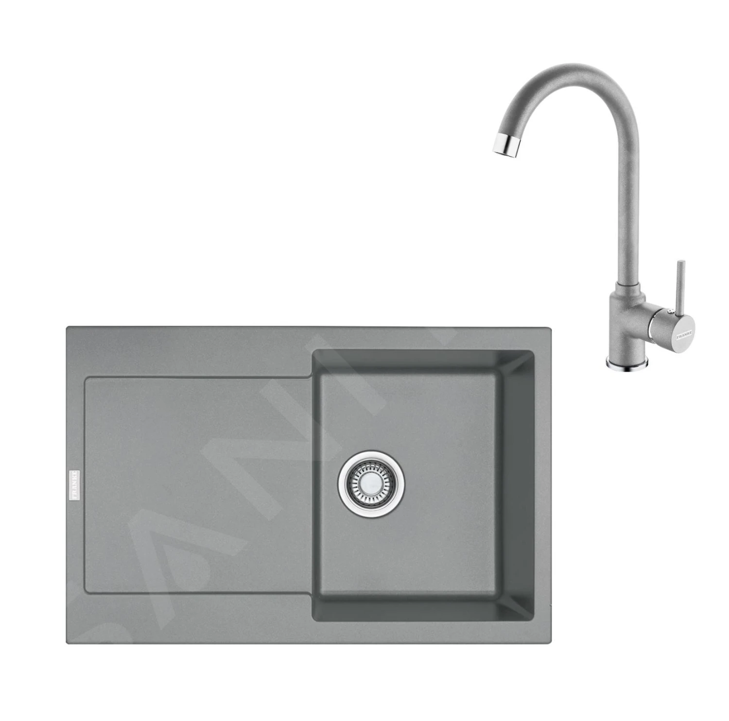 Franke Conjuntos De Cocina - Conjunto De Cocina G168, Fregadero De Fragranite MRG 611 Y Grifo FP 9000.084, Roca Gris 114.0587.980 1 Franke Conjuntos De Cocina - Conjunto De Cocina G168, Fregadero De Fragranite MRG 611 Y Grifo FP 9000.084, Roca Gris 114.0587.980