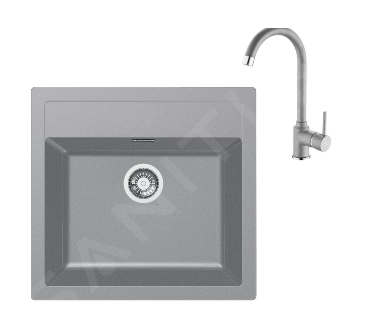 Franke Conjuntos De Cocina - Conjunto De Cocina T103, Tectonitový Dřez SID 610 Y Grifo FP 9000.084, Gris 143.0675.725 1 Franke Conjuntos De Cocina - Conjunto De Cocina T103, Tectonitový Dřez SID 610 Y Grifo FP 9000.084, Gris 143.0675.725